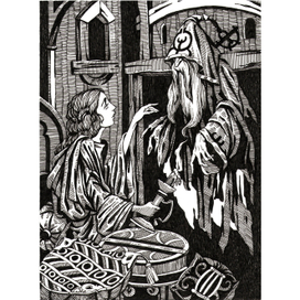 Лина и призрак монаха