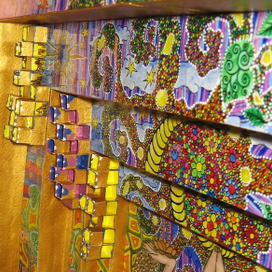 Процесс создания картины "Боги" 2013 год