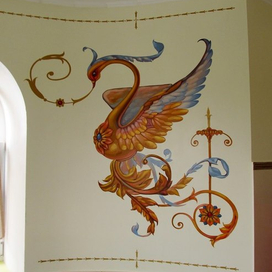 Роспись в интерьере