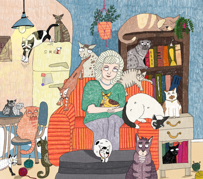 «Я не одинока, у меня есть много друзей"