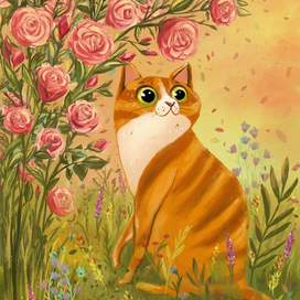 Иллюстрация к книге "Приключения Сдобной Лизы" Виктора Лунина