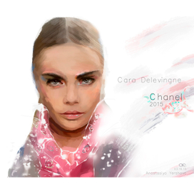 Портрет Кары с нового показа)