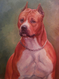 портрет собаки