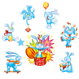 Цирковые зайчики