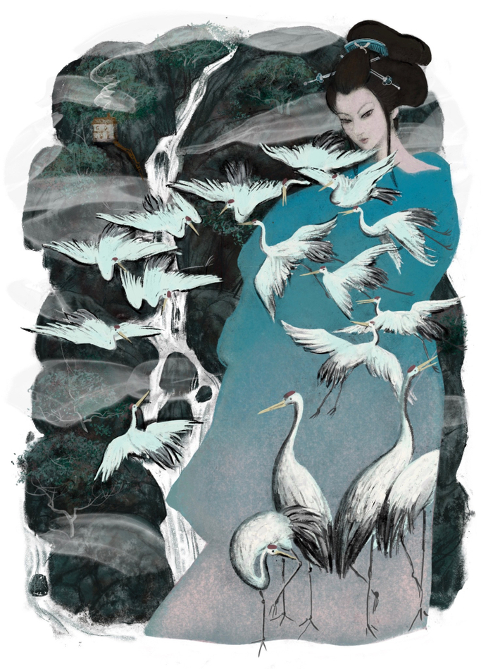 Дом у водопада