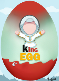 Logo "King Egg"