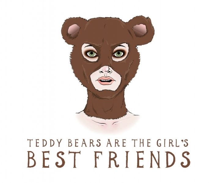 Teddy Bears are the girl's best friends
