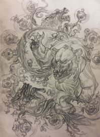 эскизы для ковки и выколотки