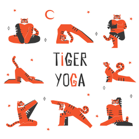 Тигриная йога. Tiger yoga