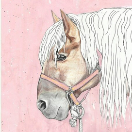 Грустная лошадь