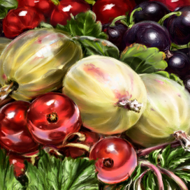 Крыжовник-фрагмент работы