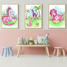 Серия постеров в детскую комнату