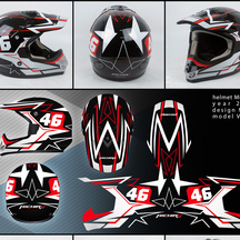 дизайн мотошлемов