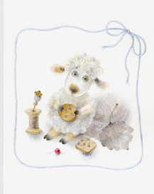 овечка и пуговка