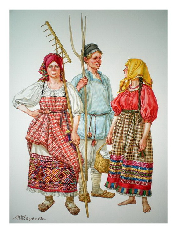 Каргополье.Покос.