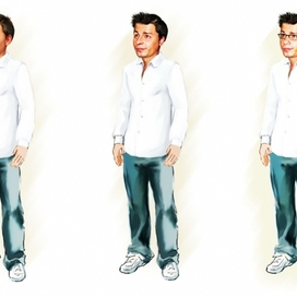 эскиз персонажа