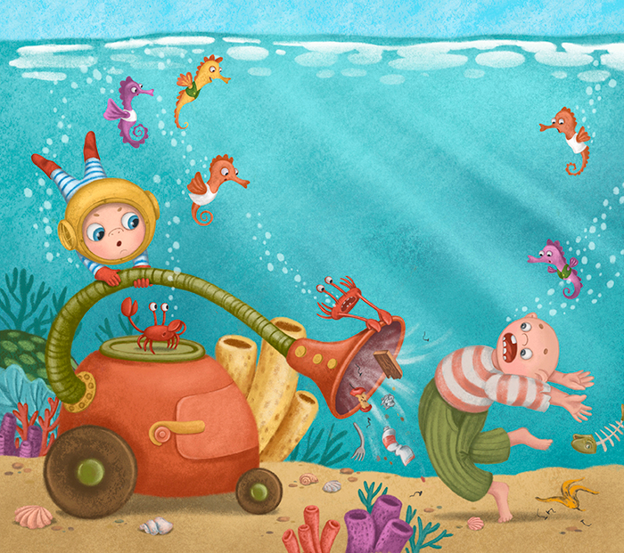 Подводный мусоросос