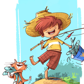 Удачная рыбалка