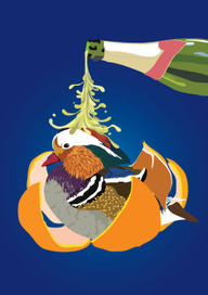 Champaign & Tangerine