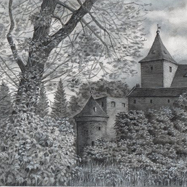 Замок в Чехии.