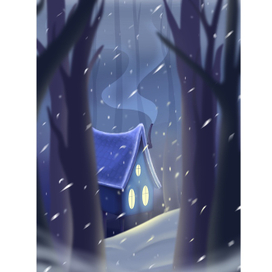 Зима в лесу