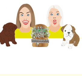 две девушка