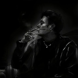 мужчина нуар