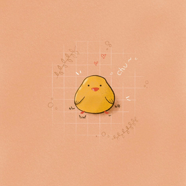 Цыплёнок на обои любимым подписчикам :) 