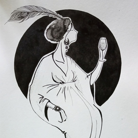 Фешн иллюстрация