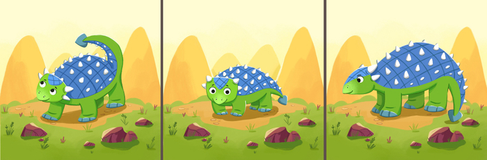 Карточки для настольная игры «Тримо Дино»