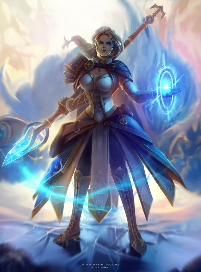 Jaina Proudmoore from World of Warcraft