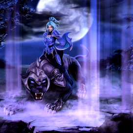 art for Dota2 Luna
