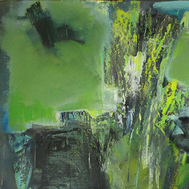 весна в заброшенной деревне