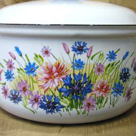 деколь, декор,кастрюля