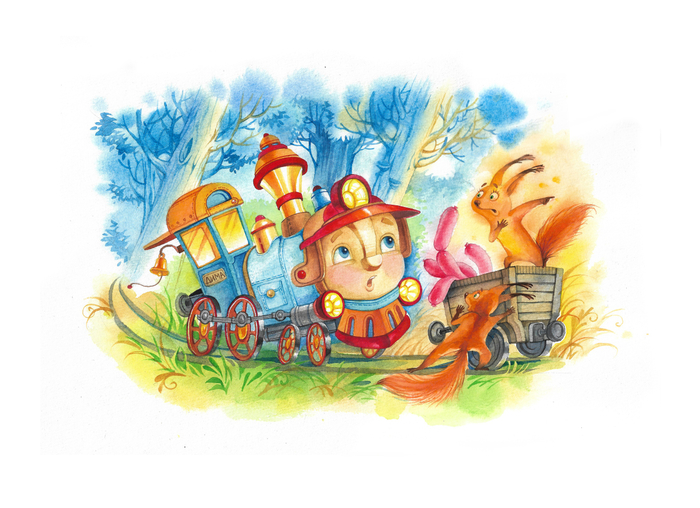 Сказка про Паровозик