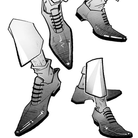 Ноги. Стилизация