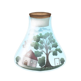 Мир в колбе