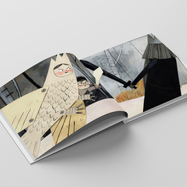 Авторская книжка-картинка без слов "Пилот"