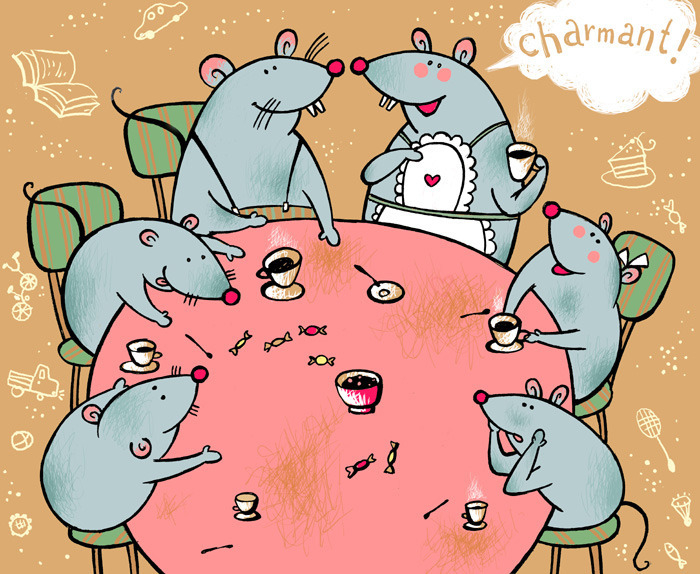 мышиное чаепитие)