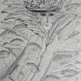 Дама -пион (2)