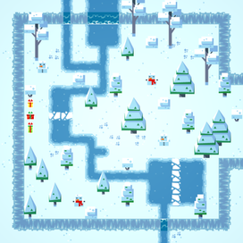 Тайловая карта - Зимний биом