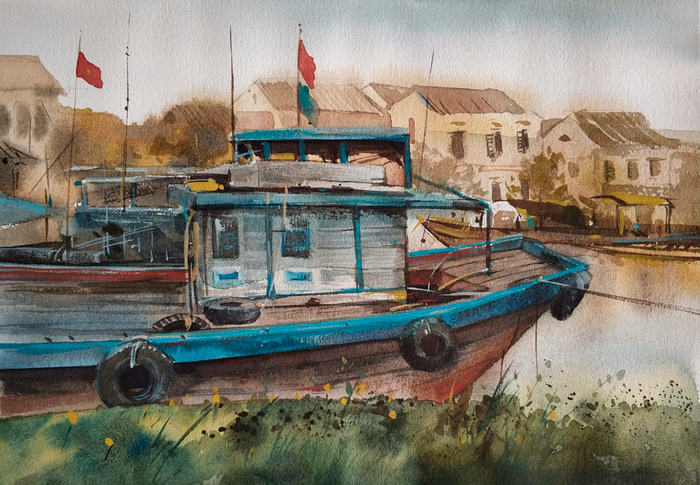 Из цикла работ "Вьетнам" 