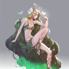 Лесная  колдунья