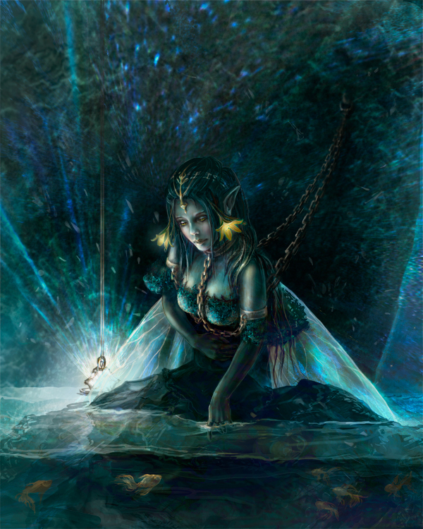 Фея и рыбка