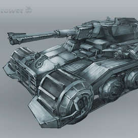 Flamethrower Tank Concept