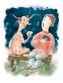 Щас муха в рот залетит