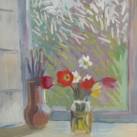 Весна цветы 