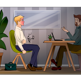 На собеседовании