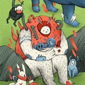 Иллюстрация к настольной игре "Имаджинариум"