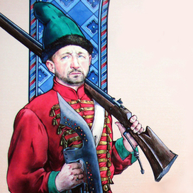 Стрелец московского приказа.